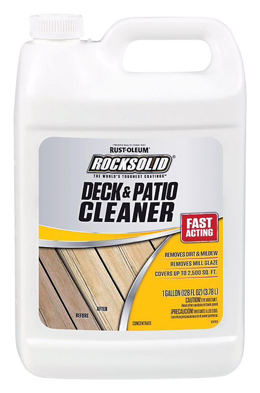 RUST-OLEUM - Rust-Oleum RockSolid Deck and Patio Cleaner 1 gal Liquid - Case of 4