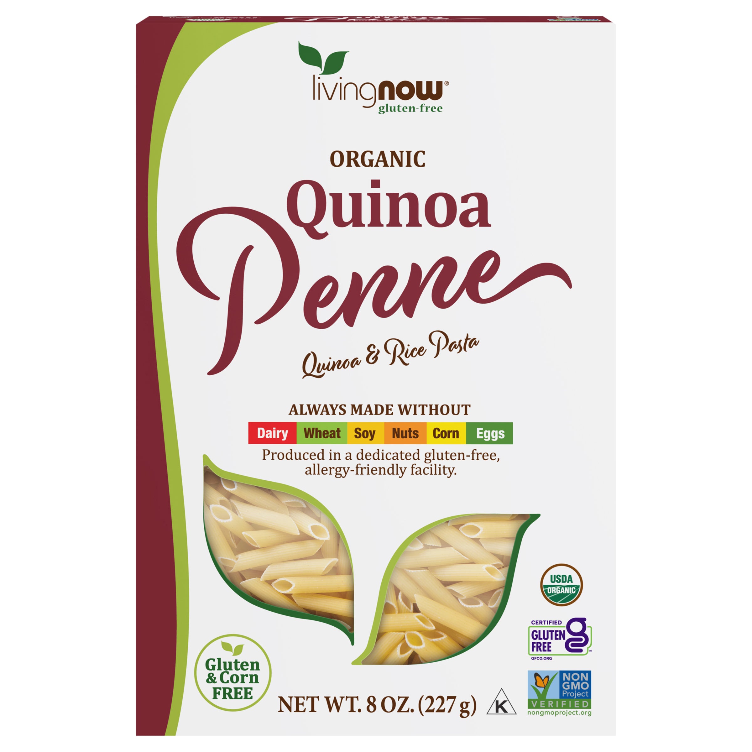 Quinoa Penne, Organic - 8 oz. - Case of 12