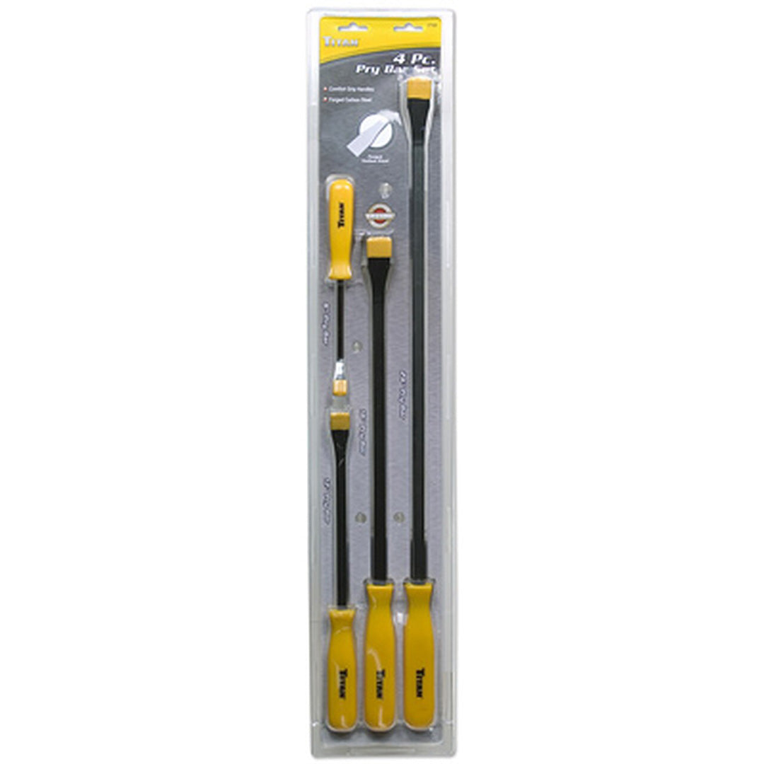 Titan 4 pc Pry Bar Set