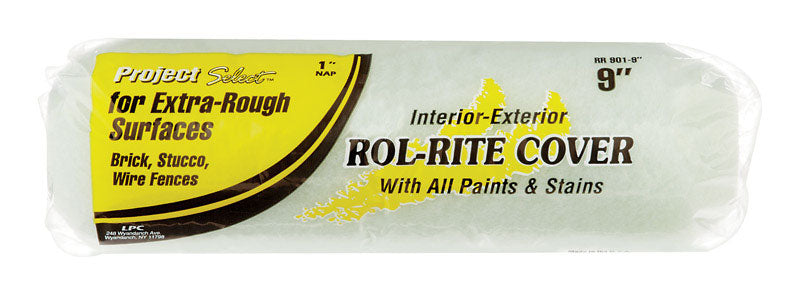 LINZER - Linzer Rol-Rite Polyester 9 in. W X 1 in. Regular Paint Roller Cover 1 pk - Case of 24