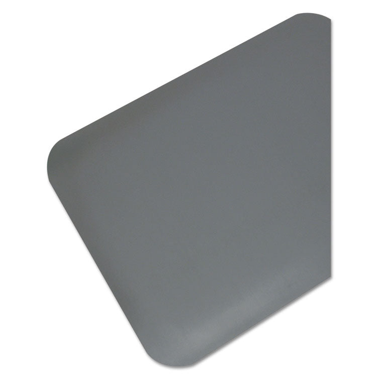 Guardian - Pro Top Anti-Fatigue Mat, PVC Foam/Solid PVC, 36 x 60, Gray