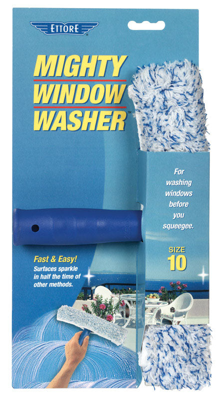 ETTORE - Ettore Mighty Window Washer 10 in. Plastic Window Squeegee