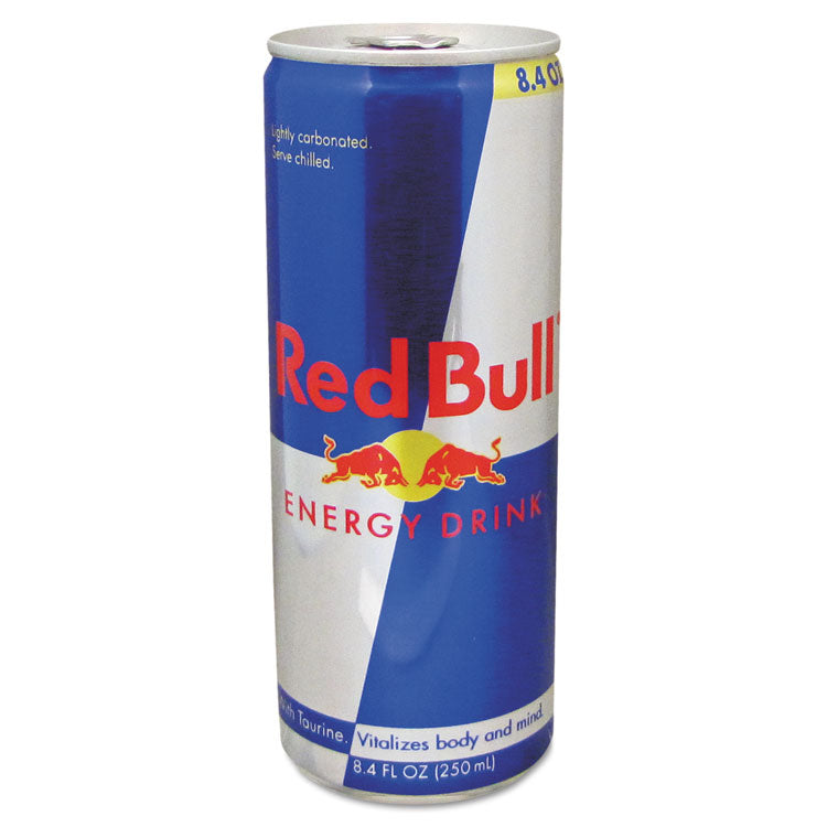 Red Bull - Energy Drink, Original Flavor, 8.4 oz Can, 24/Carton