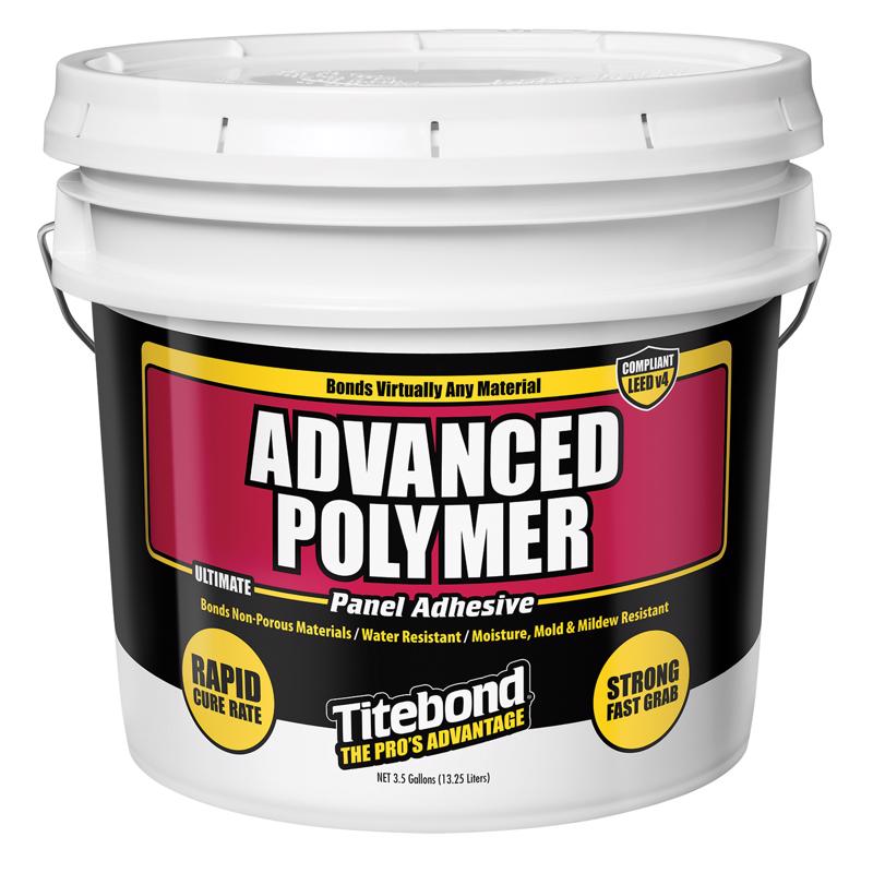 TITEBOND - Titebond GREENchoice Ultimate Advanced Polymer Panel High Strength Polyether Adhesive 3.5 gal