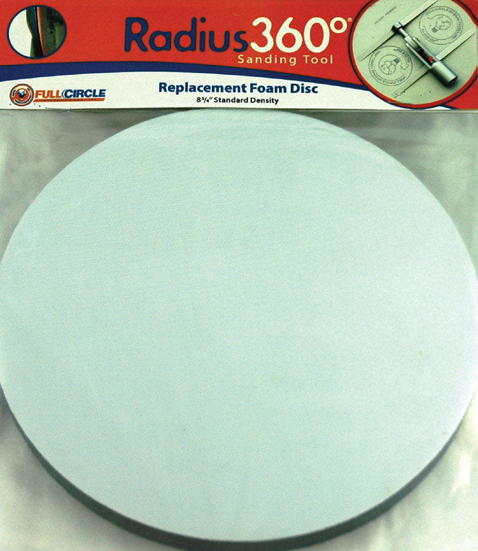 FULL CIRCLE - Full Circle Radius 360 8-3/4 in. D Fabric/Foam Replacement Pad 1200 rpm 1 pc