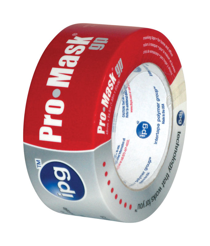 IPG - IPG Pro-Mask 1.88 in. W X 60 yd L Beige Masking Tape - Case of 16 [5103-2]