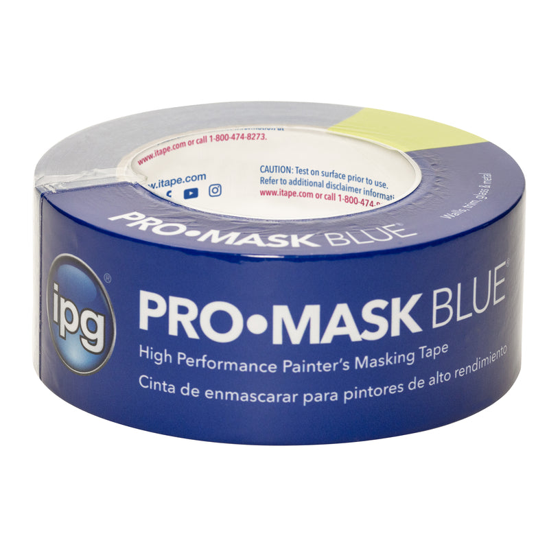 IPG - IPG Pro-Mask 1.88 in. W X 60 yd L Blue Masking Tape - Case of 16