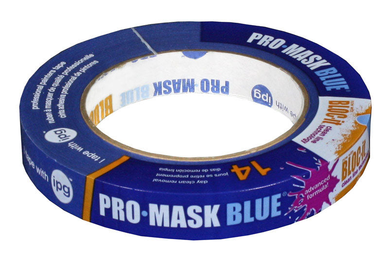 IPG - IPG Pro-Mask 0.70 in. W X 60 yd L Blue Masking Tape