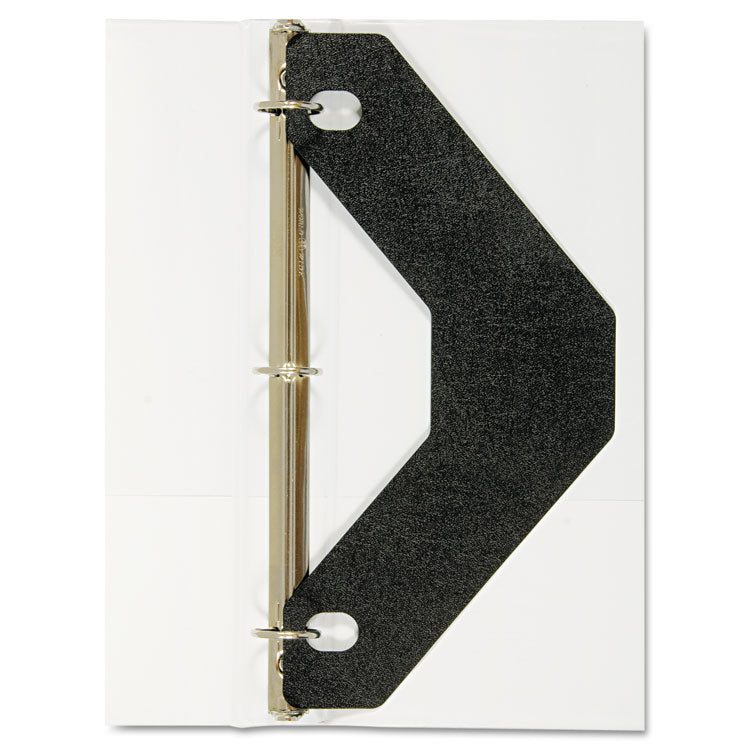 Avery - Triangle Shaped Sheet Lifter for Three-Ring Binder, Black, 2/Pack