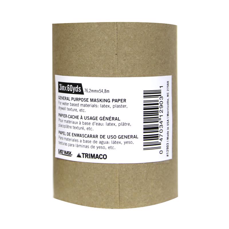 LOPAREX - Trimaco 3 in. W X 180 ft. L Paper Masking Paper 1 pk