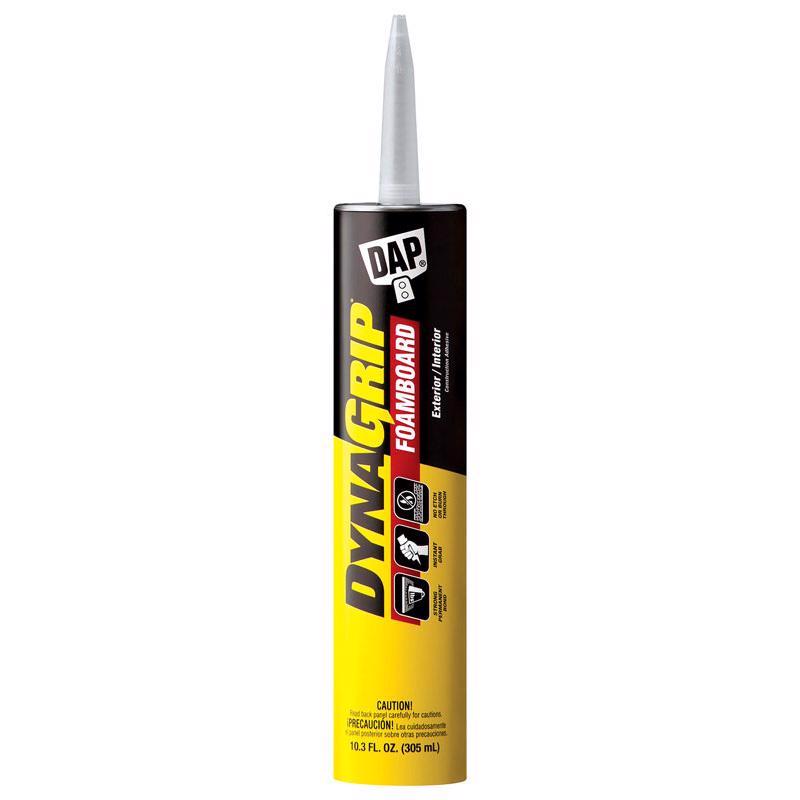 DAP - DAP DynaGrip Foamboard Construction Adhesive 10.3 oz