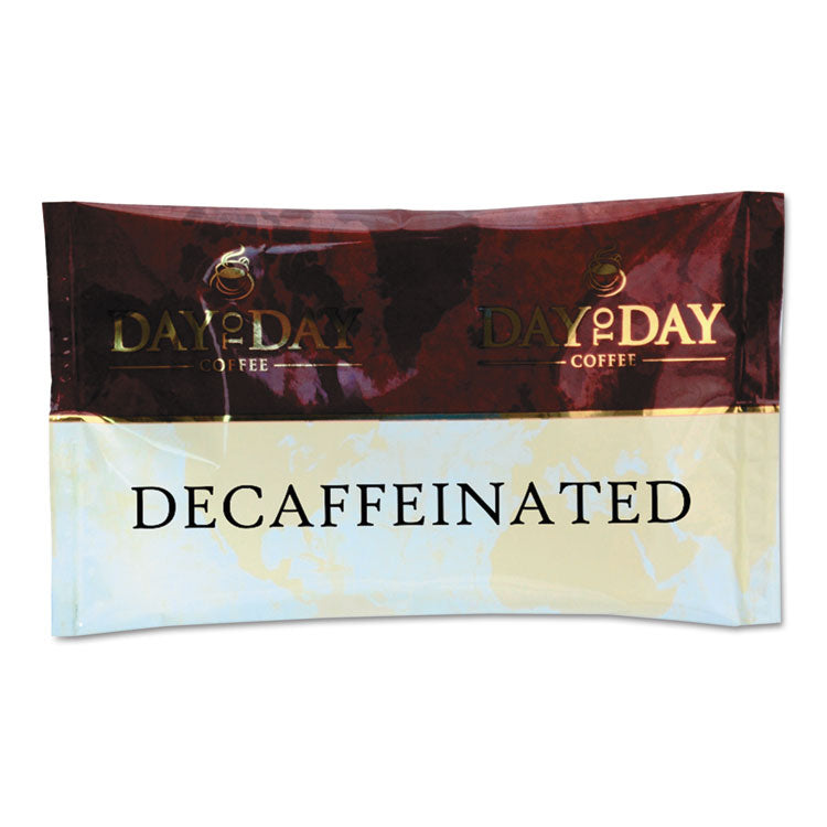 Day to Day Coffee - 100% Pure Coffee, Decaffeinated, 1.5 oz Pack, 42 Packs/Carton