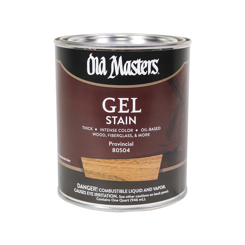 OLD MASTERS - Old Masters Semi-Transparent Provincial Oil-Based Alkyd Gel Stain 1 qt