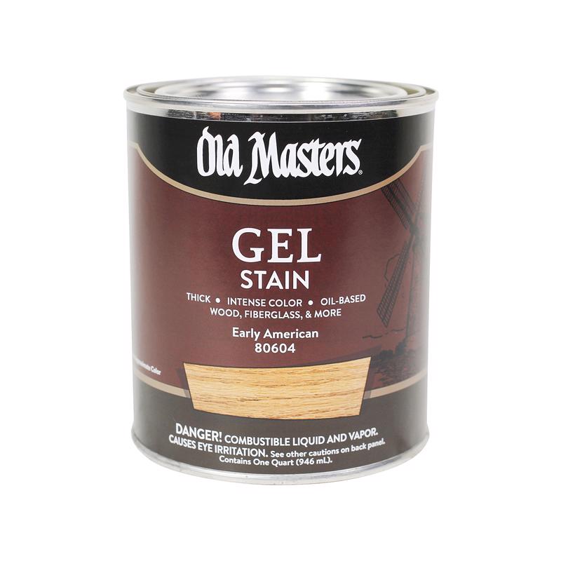 OLD MASTERS - Old Masters Semi-Transparent Early American Oil-Based Alkyd Gel Stain 1 qt