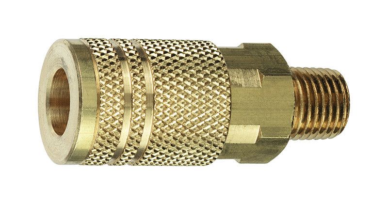 AMFLO - Amflo Brass 1/4 in. I/M Style Coupler 1/4 in. Male 1 pc - Case of 10