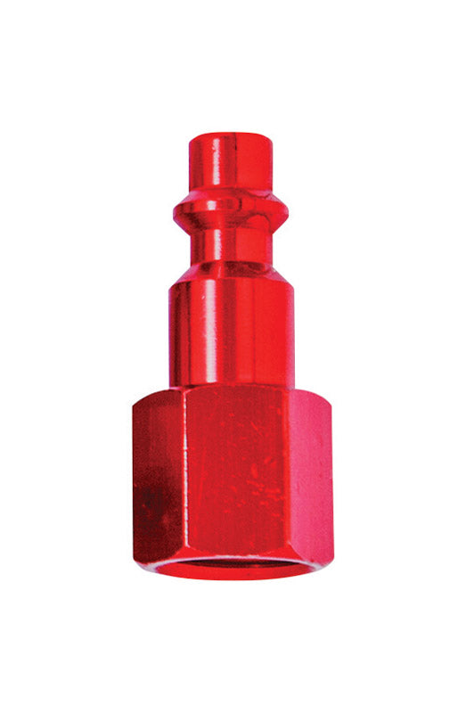 TRU-FLATE - Tru-Flate Tru-Match Aluminum I/M Style Plug 1/4 in. Female 1 pc - Case of 10