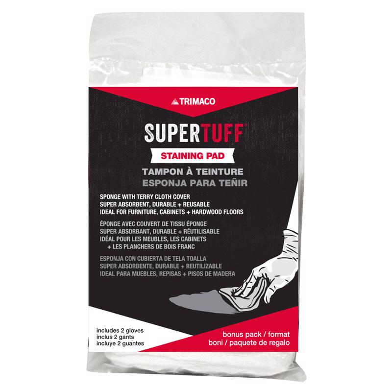 SUPER TUFF - SuperTuff 3 in. W Staining Pad For Smooth Surfaces