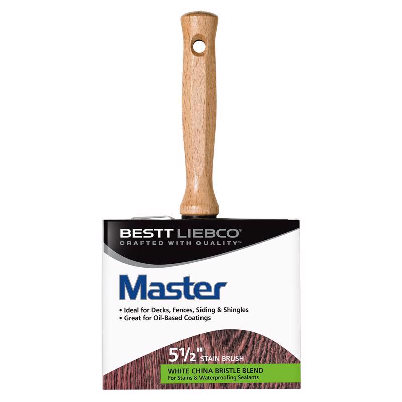 BESTT LIEBCO - Bestt Liebco Master 5-1/2 in. Flat Stain Brush