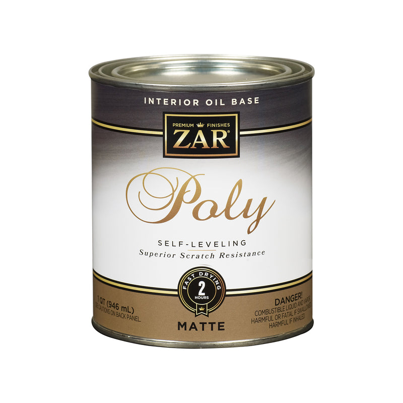 ZAR - ZAR Matte Clear Oil-Based Polyurethane 1 qt