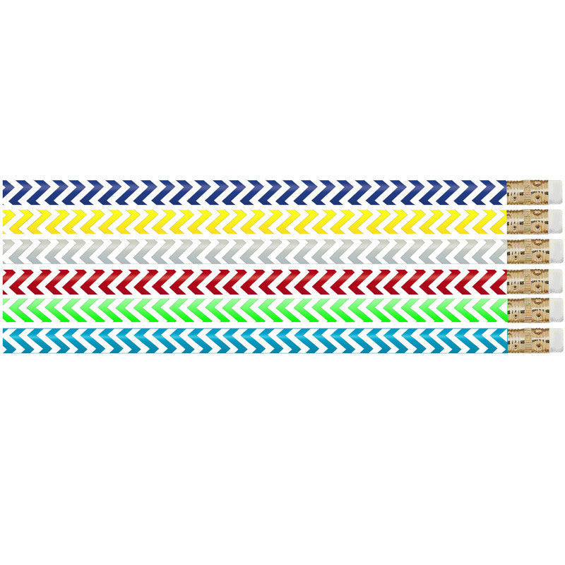 MUSGRAVE PENCIL COMPANY - Chevron Chic Pencil, 12 Per Pack, 12 Packs
