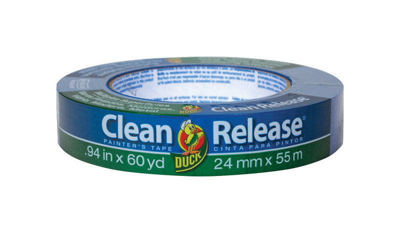 DUCK - Duck Clean Release .94 in. W X 60 yd L Blue Medium Strength Painter's Tape 1 pk