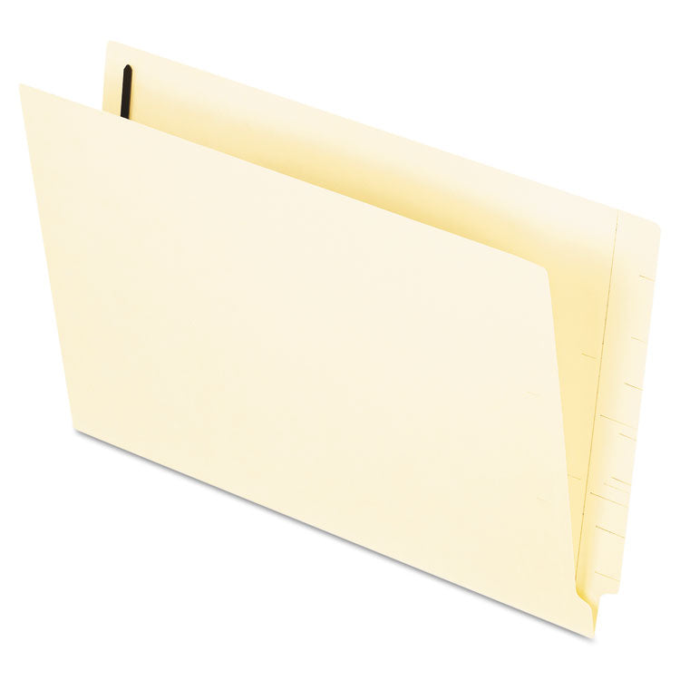 Pendaflex - Manila End Tab Expanding Fastener Folders, 2-Ply Tabs, 2 Fasteners, Legal Size, 11-pt Manila Exterior, 50/Box