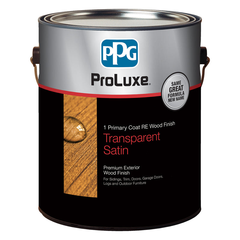 SIKKENS - ProLuxe Cetol 1 RE Transparent Satin Mahogany Acrylic Latex Wood Finish 1 gal - Case of 4