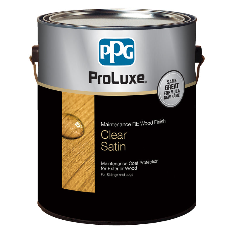 SIKKENS - ProLuxe Cetol Maintenance RE Transparent Satin Clear Oil-Based Wood Protection 1 gal - Case of 4