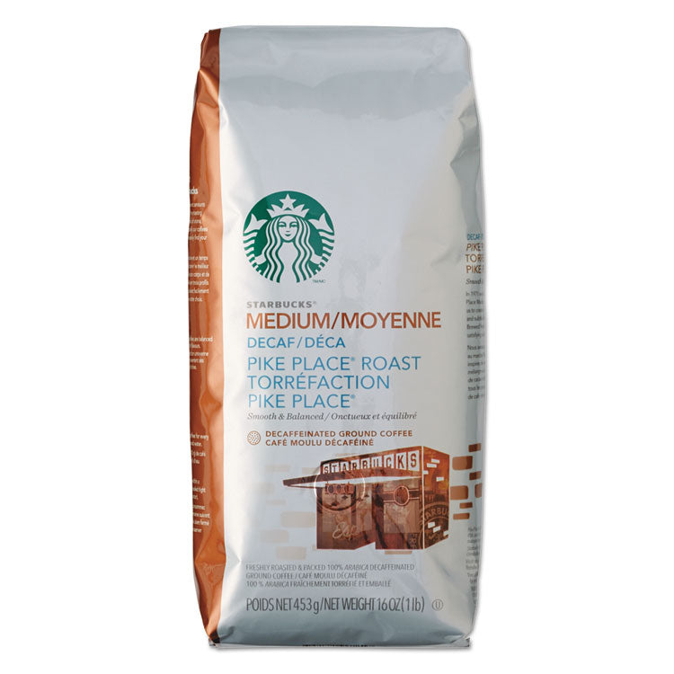 Starbucks - Coffee, Ground, Pike Place Decaf, 1lb Bag