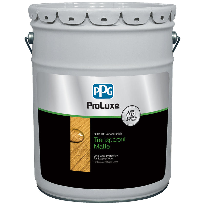 SIKKENS - ProLuxe Cetol SRD RE Transparent Matte Dark Oak Oil-Based All-in-One Stain and Finish 5 gal