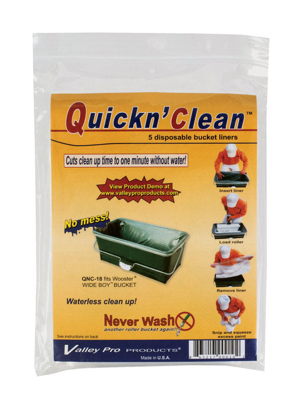 WOOSTER - Wooster Quickn Clean Clear 5 gal Plastic Bucket - Case of 12