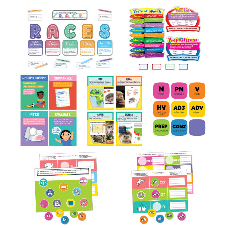 CARSON DELLOSA EDUCATION - Literacy Classroom Teacher Bundle 3-5