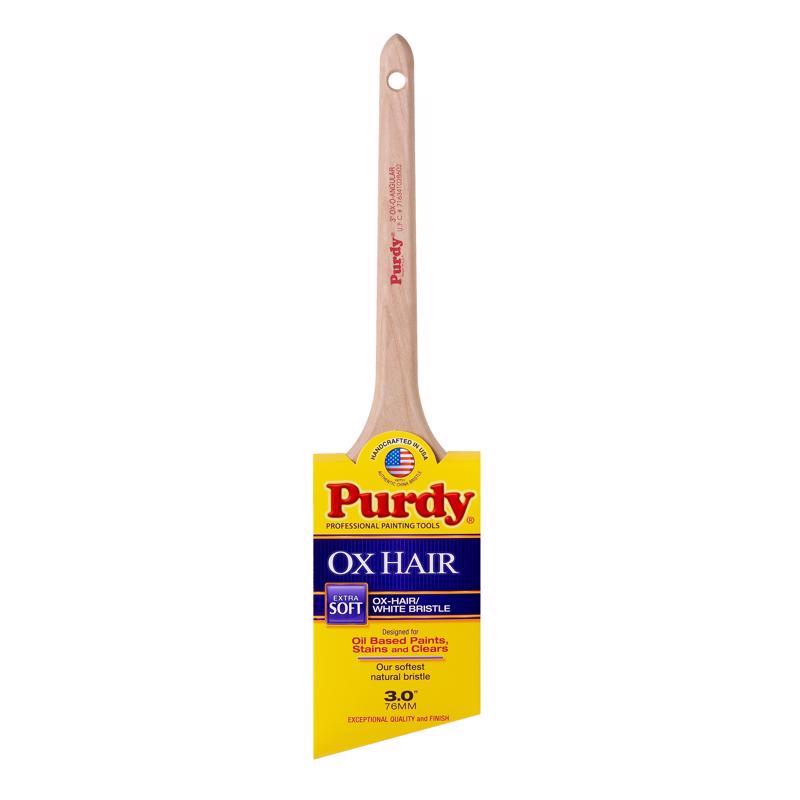 PURDY - Purdy Ox-O-Angular 3 in. Extra Soft Angle Trim Paint Brush