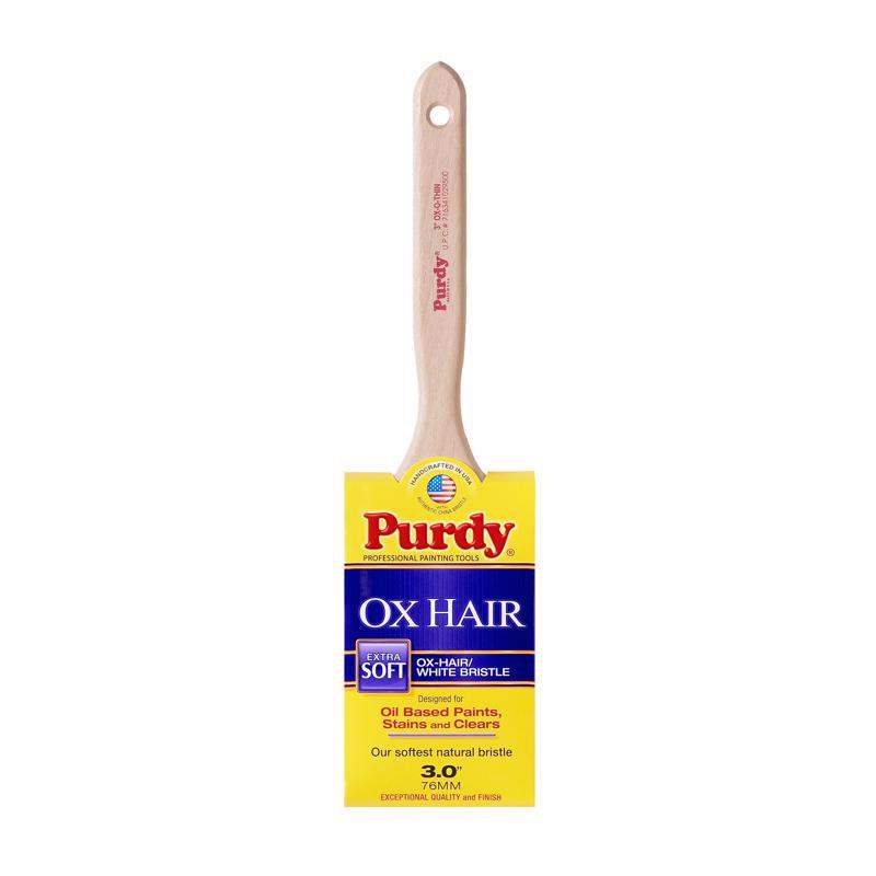 PURDY - Purdy Ox-O-Thin 3 in. Extra Soft Flat Trim Paint Brush