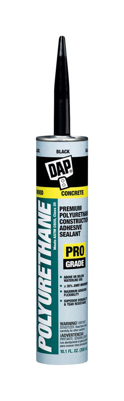 DAP - DAP Pro Grade Polyurethane Construction Adhesive Sealant 10.1 oz - Case of 12