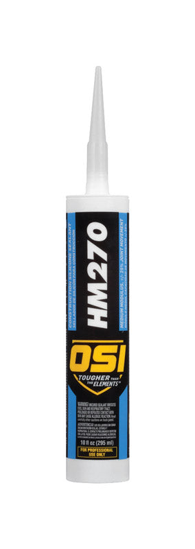 OSI - OSI HM270 Clear Silicone Construction Sealant 10 oz - Case of 12