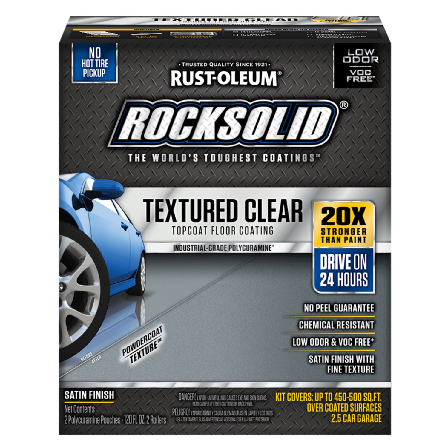 Rust-Oleum RockSolid Clear Epoxy Floor Paint 120 oz
