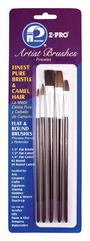 PREMIER - Premier Z-Pro Assorted Artist Paint Brush Set