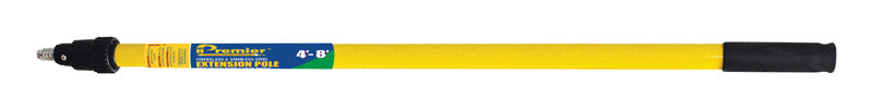 PREMIER - Premier Telescoping 8 ft. L X 1-1/2 in. D Fiberglass Extension Pole Yellow [84048]