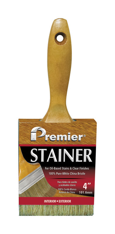 PREMIER - Premier Stainer 4 in. Flat Stain Brush [B500-40]