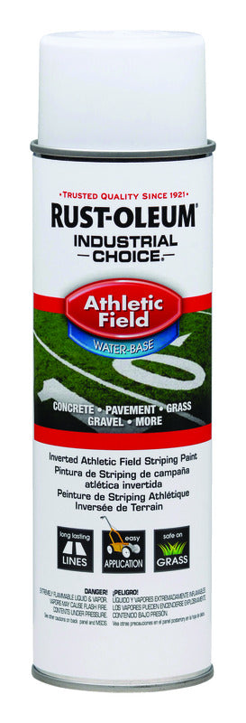 RUSTOLEUM - Rust-Oleum Industrial Choice White Athletic Field Marker 17 oz - Case of 6