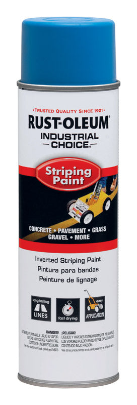 RUSTOLEUM - Rust-Oleum Industrial Choice Dark Blue Inverted Striping Paint 18 oz - Case of 6