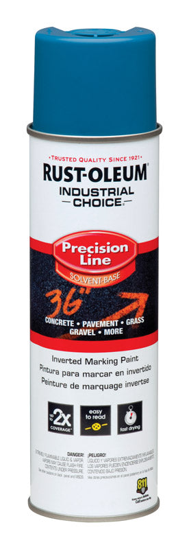 RUSTOLEUM - Rust-Oleum Industrial Choice Blue Inverted Marking Paint 17 oz - Case of 6