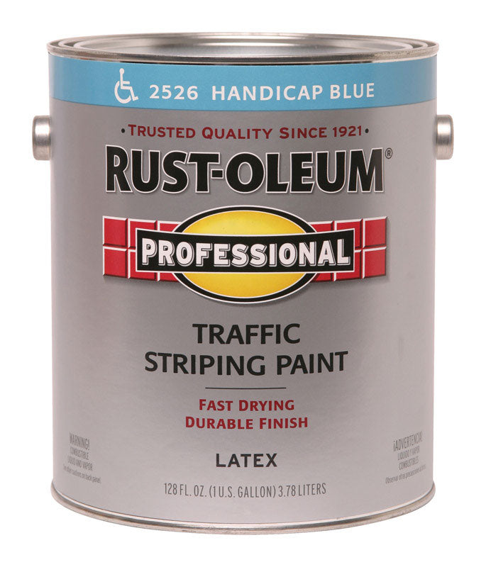 RUSTOLEUM - Rust-Oleum Professsional Handicap Blue One Step Paint 1 gal - Case of 2