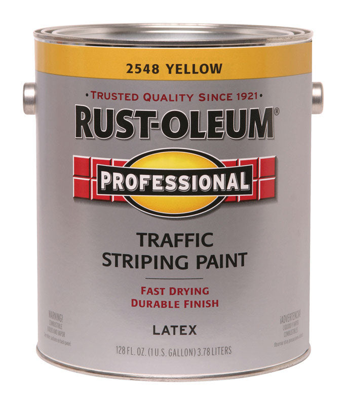 RUSTOLEUM - Rust-Oleum Professsional Traffic Yellow One Step Paint 1 gal - Case of 2