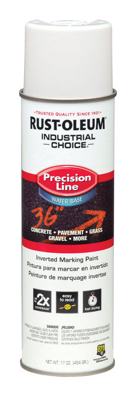 RUSTOLEUM - Rust-Oleum Industrial Choice White Inverted Marking Paint 17 oz - Case of 6 [203039]