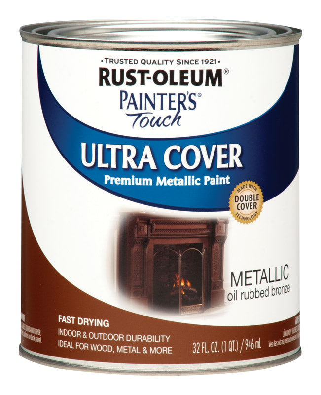 RUSTOLEUM - Rust-Oleum Painters Touch Ultra Cover Oil Rubbed Bronze Ultra Cover Paint 1 qt - Case of 2