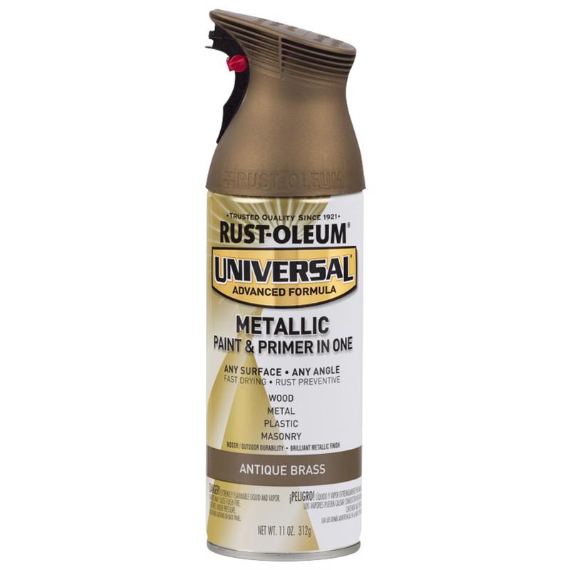 RUSTOLEUM - Rust-Oleum Universal Metallic Antique Brass Spray Paint 11 oz - Case of 6