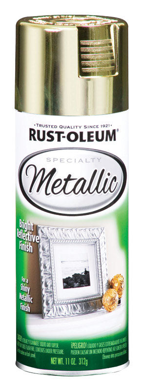 RUSTOLEUM - Rust-Oleum Specialty Metallic Brass Spray Paint 11 oz - Case of 6