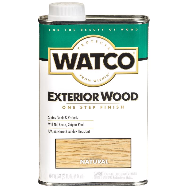 RUST-OLEUM - Watco Natural Oil-Based Wood Finish 1 qt